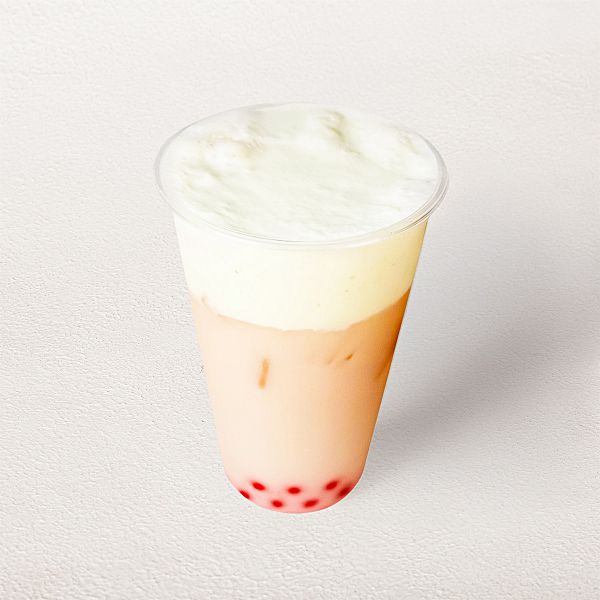 Bubble Tea клубничный крем-чиз