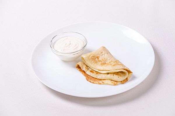 Блин со сметаной (маленький)