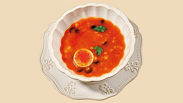 Калья с лососем