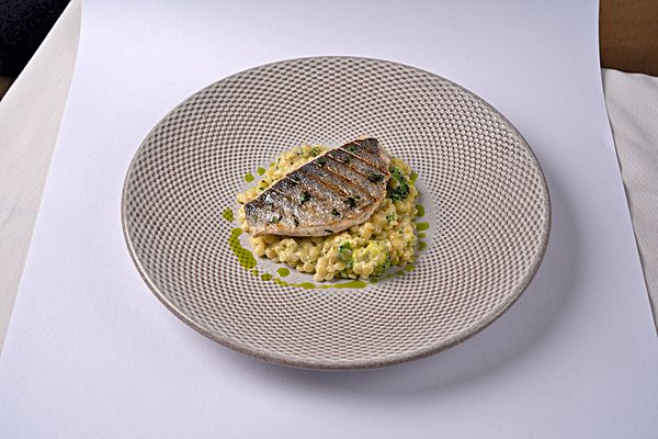 Филе Дорадо с птитимом