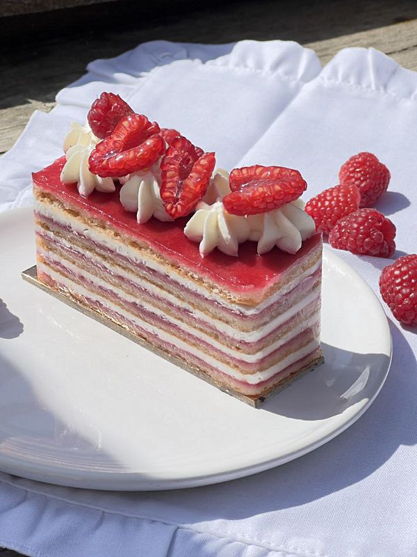 Малиновое тирамису