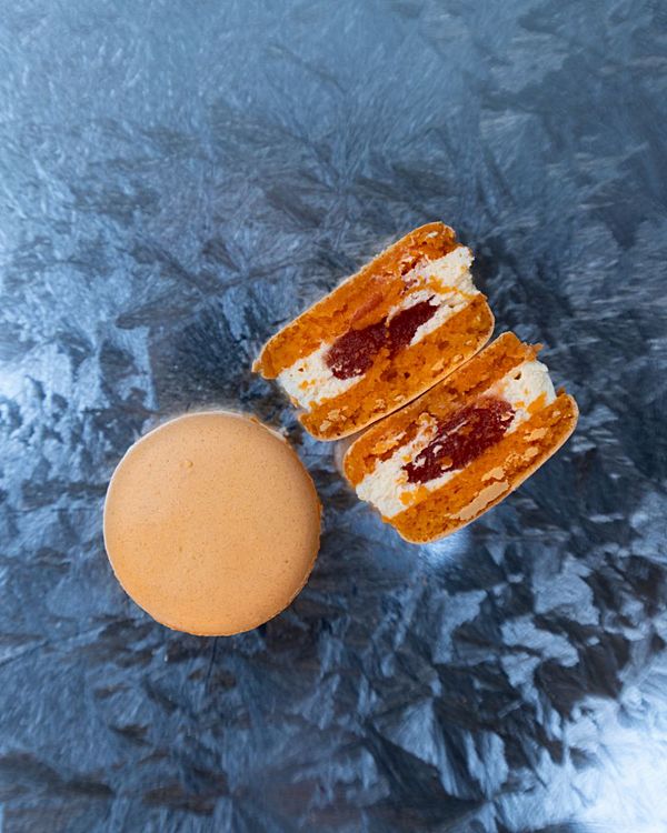 Макаронс мандарин апероль