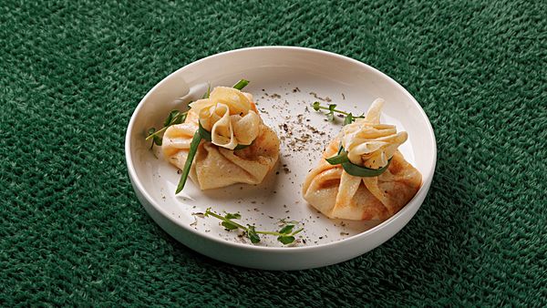 Блины с семгой и крем сыром