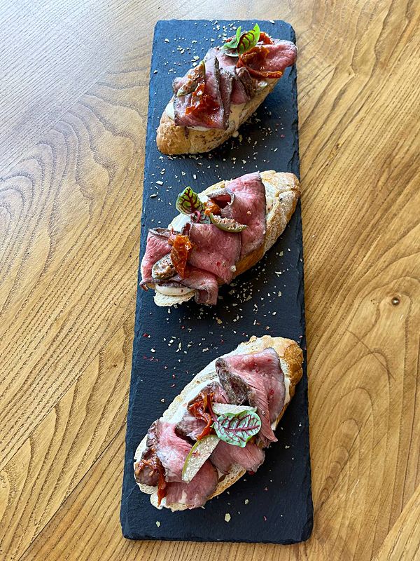 С ростбифом и тонато