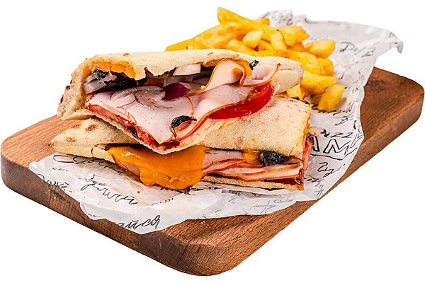 Панини BBQ со свининой