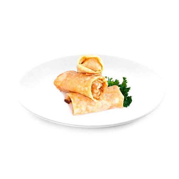 Блинчики с курицей и грибами