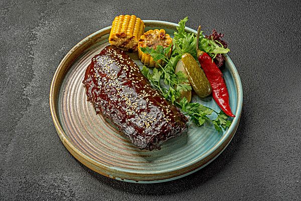 Свиные ребра BBQ