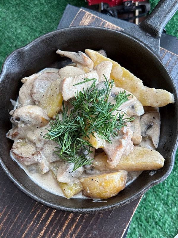 Сковородка из 3 видов мяса