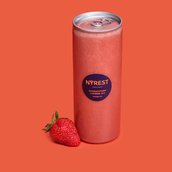 Смузи клубника-банан