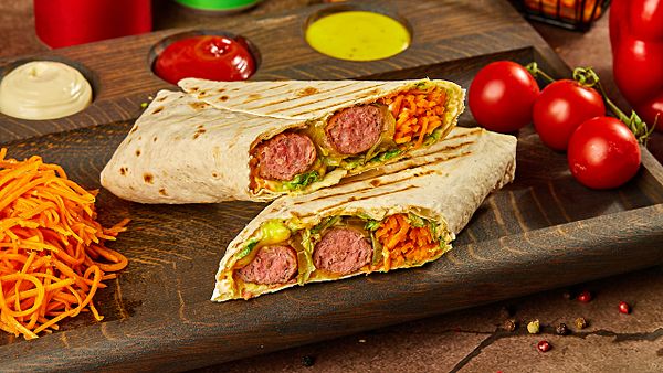 Хот-дог в лаваше