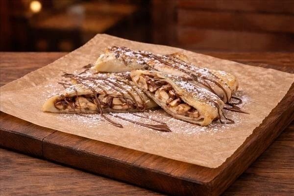 Блины с бананом