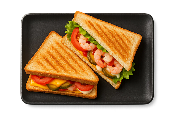 Сэндвич с креветкой