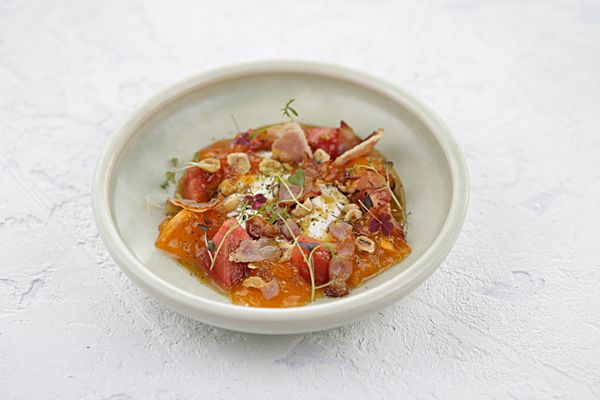 Страчателла с клубникой