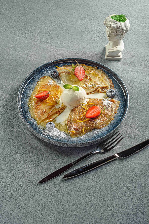 Блинчики креп-сюзет