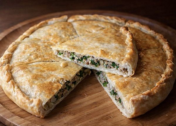 Пирог с мясом