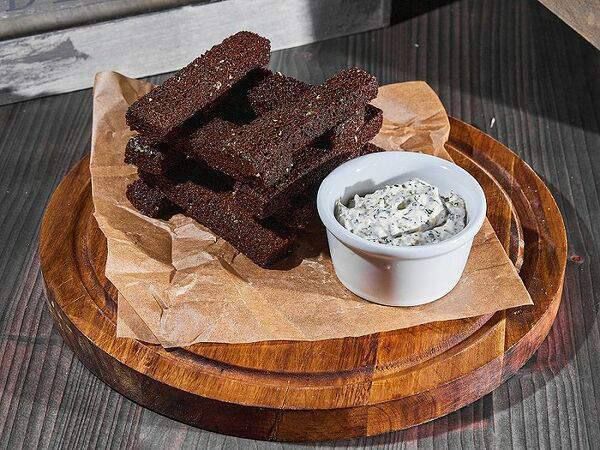 Гренки с ржаного хлеба