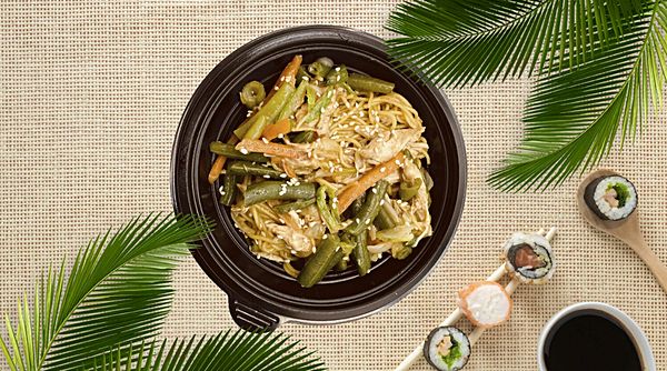 Лапша Рамен с курицей