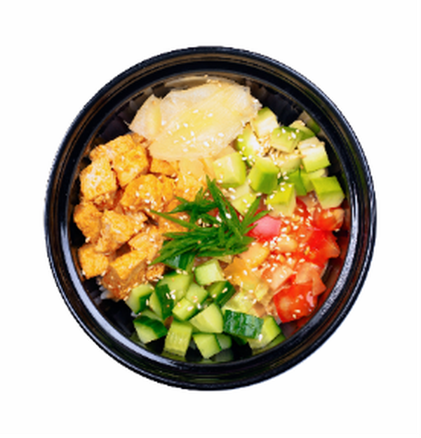 Поке с курицей