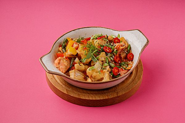 Сковорокда рыбная азиатская