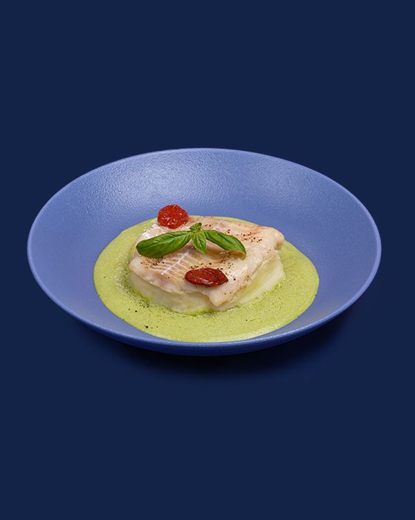 Треска с картофельным пюре