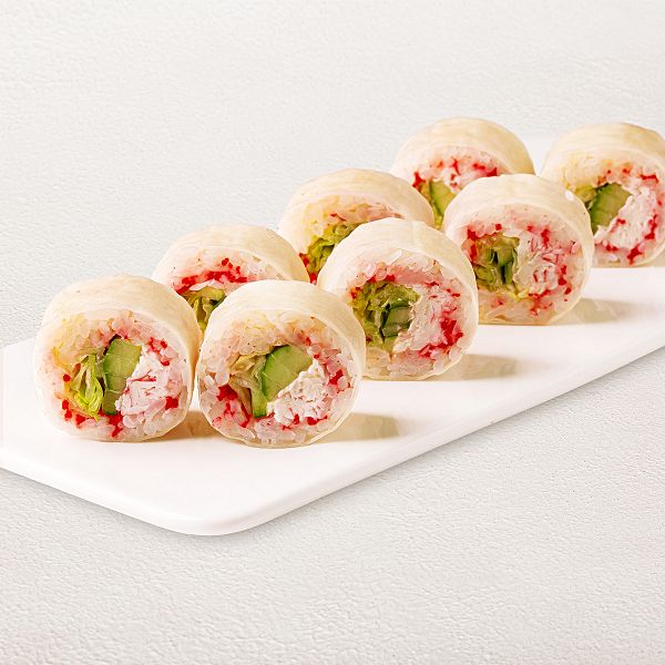 Спринг-ролл с крабом