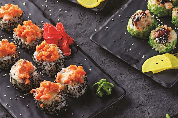 Запеченный с лососем