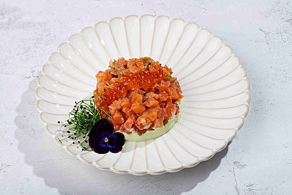 Тар-тар из лосося