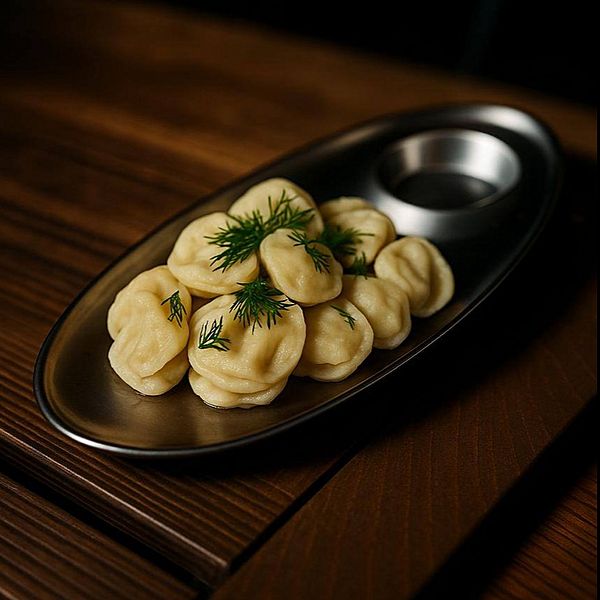 Пельмени с копченой говядиной