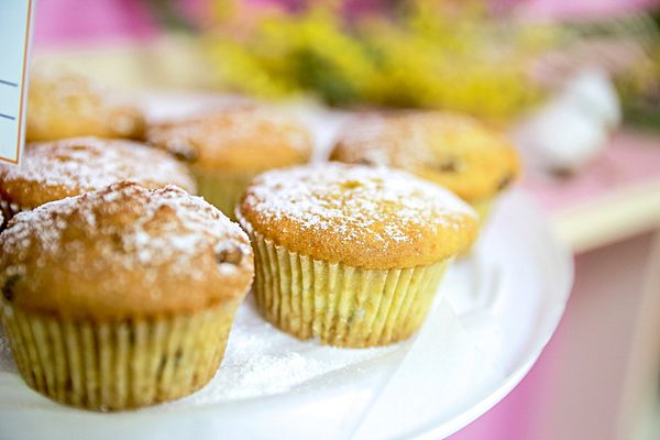 Кекс с изюмом