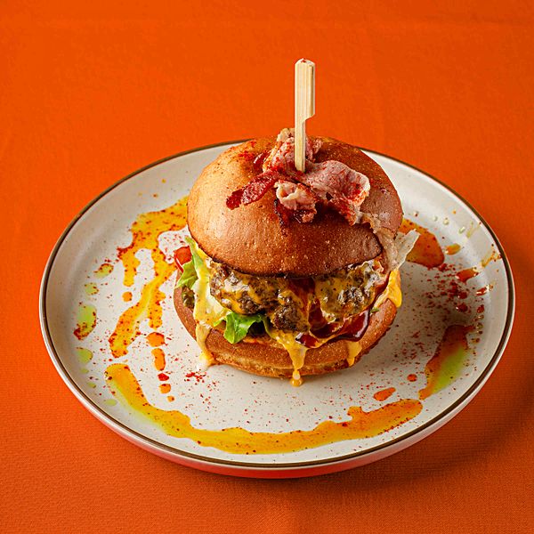 Бургер бекон BBQ