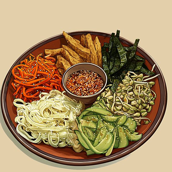 Ям бами Тай, тайский салат