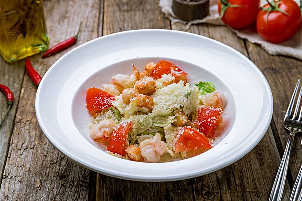 Цезарь с креветками