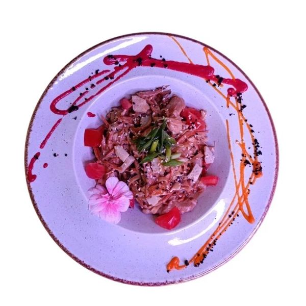 Вок с курицей