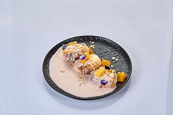 Сырники с клубничным соусом