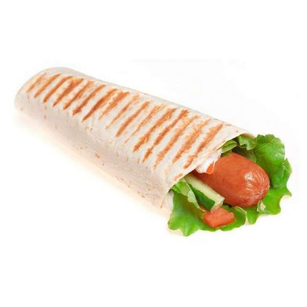 Ролл с охотничьей колбаской