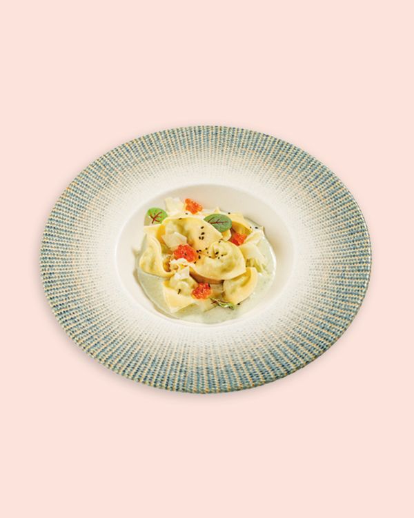 Равиоли с лососем