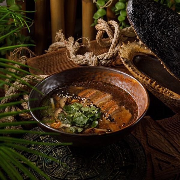 Суп с домашней уткой