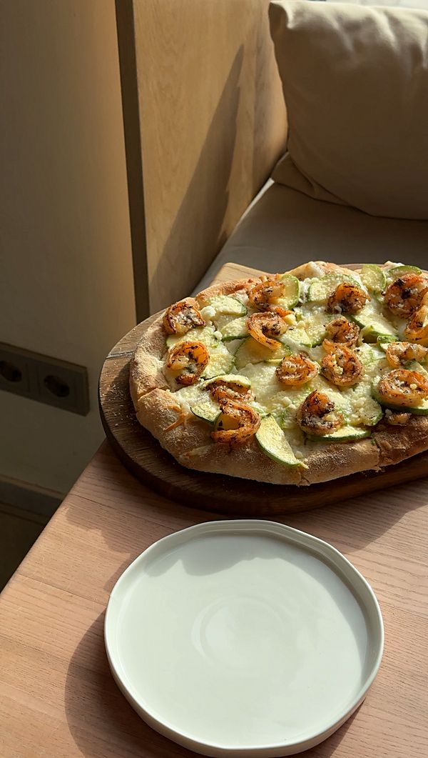 Креветка – цукини