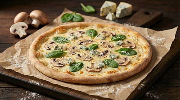 Пицца грибная