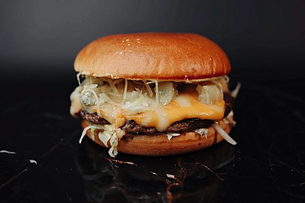 Бургер 4 сыра