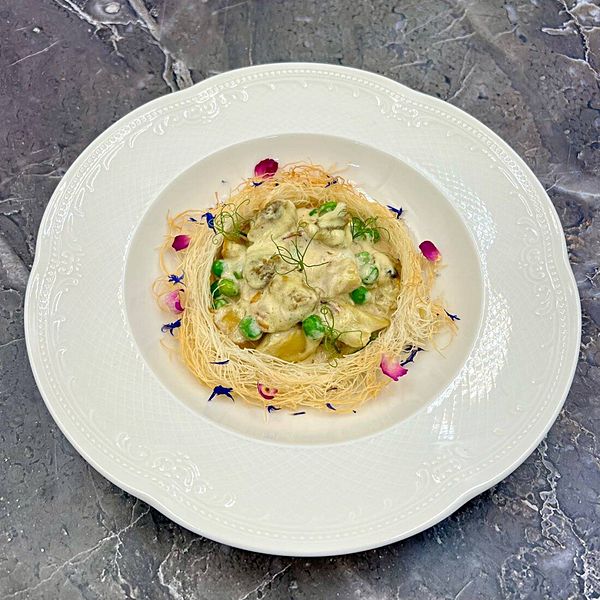 Черноморские рапаны в сливочном соусе