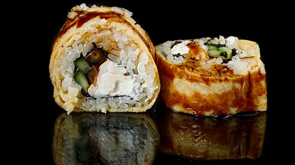 Тамаго с креветкой