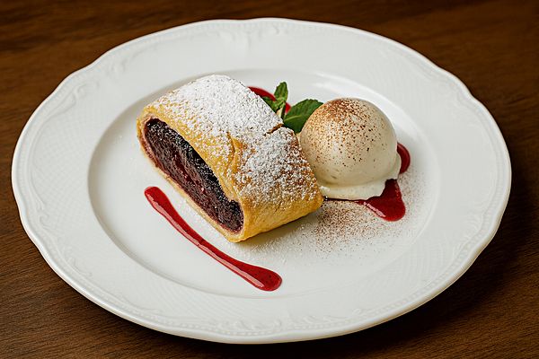 Штрудель вишневый