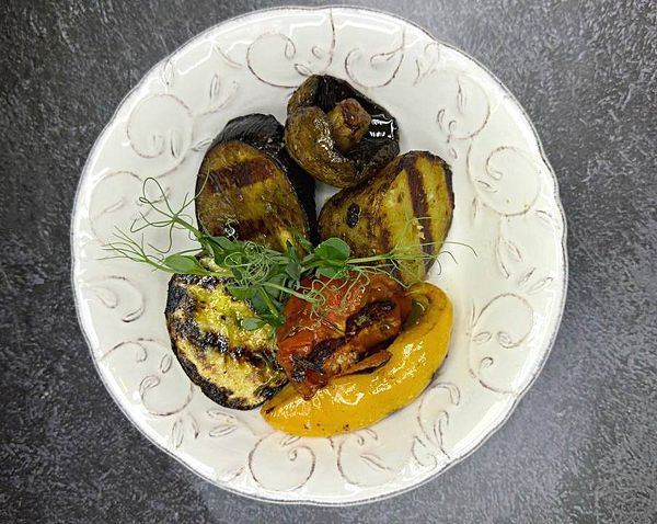 Овощи на рашпере разные