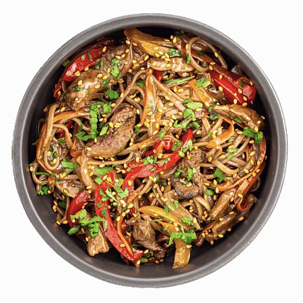 Соба с говядиной