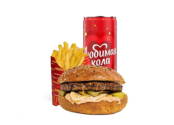 Комбо гамбургер