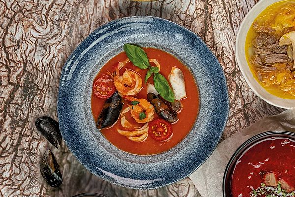 Томатный с морепродуктами