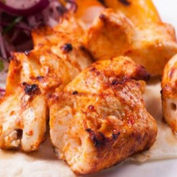 Шашлык из куриного филе