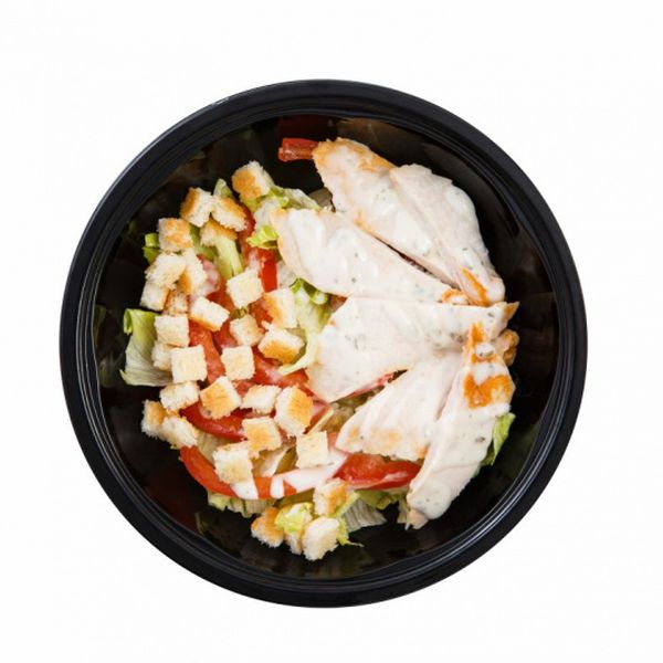 Салат Цезарь с курицей