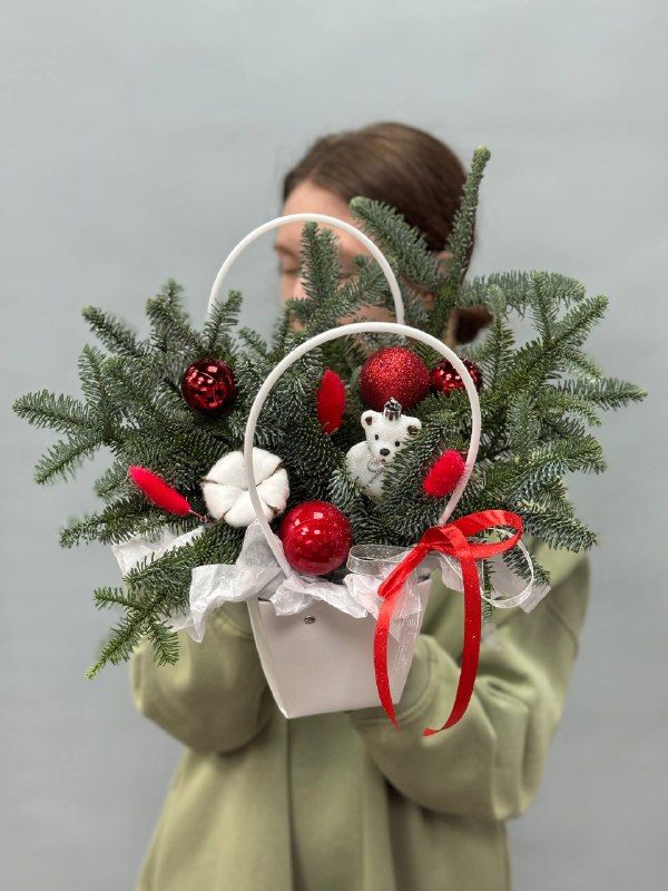 Сумочка зимняя с мишкой